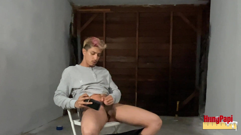 Hung Papi: Monsterschwanz, Großer Schwanz, Twunk, Junger Twink, Wichsen, Abspritzen