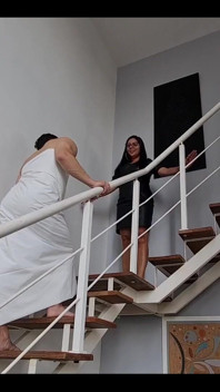 Goddess Kiffa and Mrpine1 - Stairway to Heaven - Foot Worship