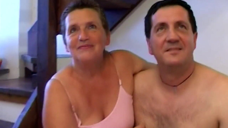 Real Home Made: Real mature couple fucking while filmed
