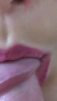 Langsamer blowjob am morgen