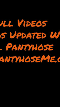 Dana's stepsister videos her masturbating for me in her pantyhose