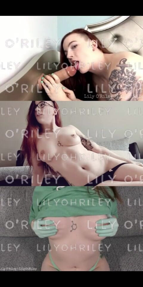 Lily O'Riley: Рискованно мастурбирует клитор на парковке в машине