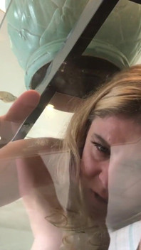 Stepmom gets stuck while sneaking out