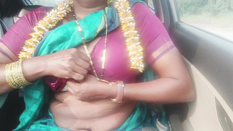 Telugu honey lips: Секс в машине с папой и невесткой, телугу грязные разговоры, часть -1