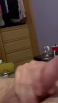 Great Cumshot After a on the Bed