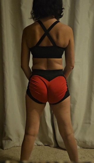 Glenn studios: Training at Home. Working the Ass