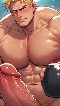 Ken Masters Naked Fighter (ai)