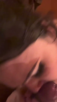 Most Intense BBC Throatpie Ever While Cuck Husband Watches and Ejaculates!!!