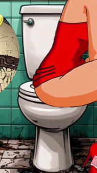 Gloryhole: แม่บ้านที่แต่งงานแล้วโดนเย็ดในปากและรูตูดในห้องน้ําสาธารณะสกปรก