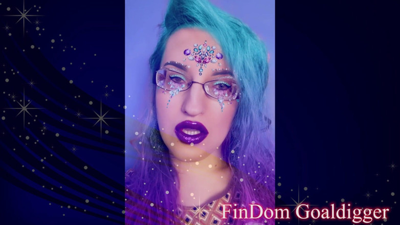 FinDom Goaldigger: Riesin verschlingt party