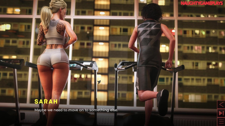 Naughty gameplays: The Synthetic (partie 13) Par Carbon - Une MILF Blonde Sexy Éjacule Sur Son Énorme...