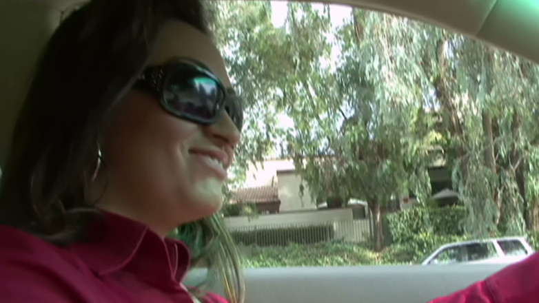 Worldwide Sex Movies: Busty MILF in Sunglasses Rides a Big Black Cock on...