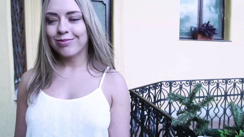 We love fucking XXX: Blonde Slut Swallows Cock Then Rides It to a Screaming...