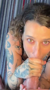Tatted Brunette Kiki Isobel Rough Hotel Hook up