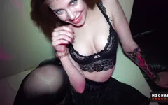 Depois do clube, eu fui fodida com força e facial