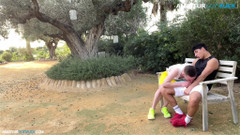 Amateur Guys Fuck: Agf: Saya Bersenang-senang Dengan Teman Saya Di Taman Dalam Tampilan...