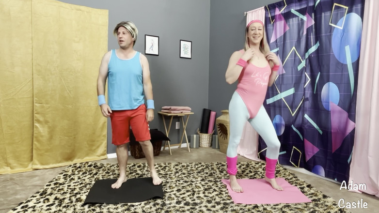 Adam Castle Trans: Totally 80er XXX: Aerobes &amp;anal Mit Sexy Tgirl Teil 2