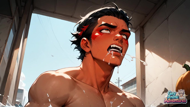 Gay Anime Adventures: Гарбузовий розкол дупи: слава складських м'язів
