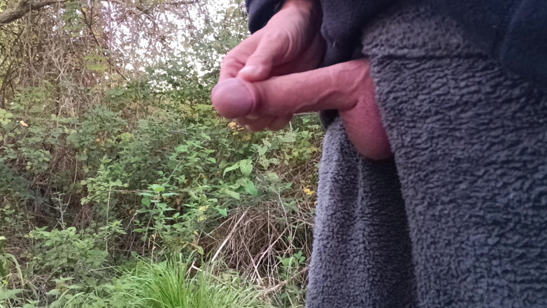 Rockardglans: Ormanda külot giyerek inleyerek fışkırtarak boşalma