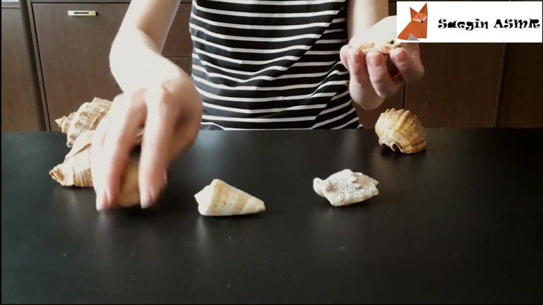 Saegin: 1[ASMR] Tření o sebe a škrábání mušlí (bez mluvení)