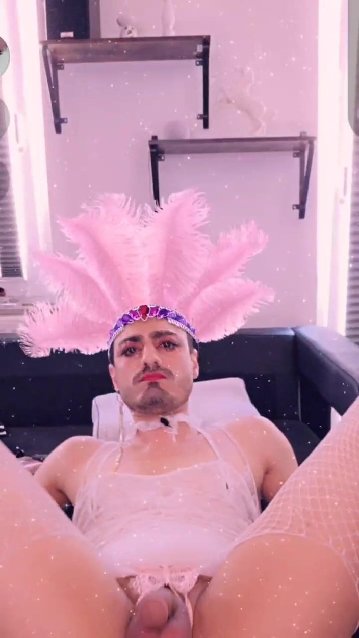 Daddy Femboy: Femboy stříká rychle živě