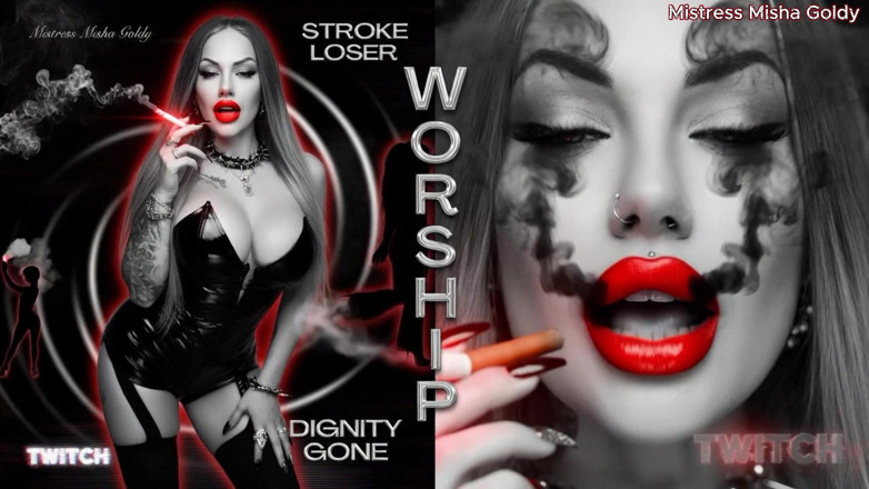Goddess Misha Goldy: Fume ta faiblesse