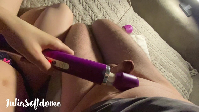 Julia-Softdome: Orgasme mains libres - Miliking, femdom