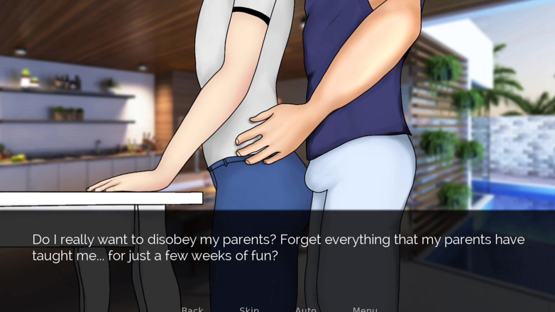 Snip Gameplay: The lust of sissy boy - Meeting the hot new neighbor