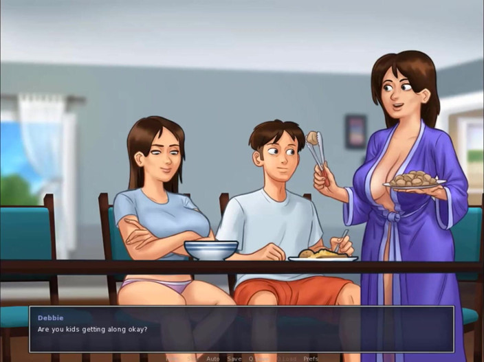 Cartoon Play: Summertime saga teil 68 - webcam wichs lieblings-stiefbruer