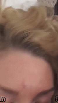 Ally Brooks Teen Curly Blond Blowjob POV