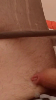 Plugged Sissy Squirts in Tights