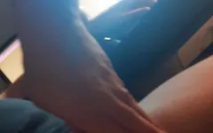 Handjob While Working From Home