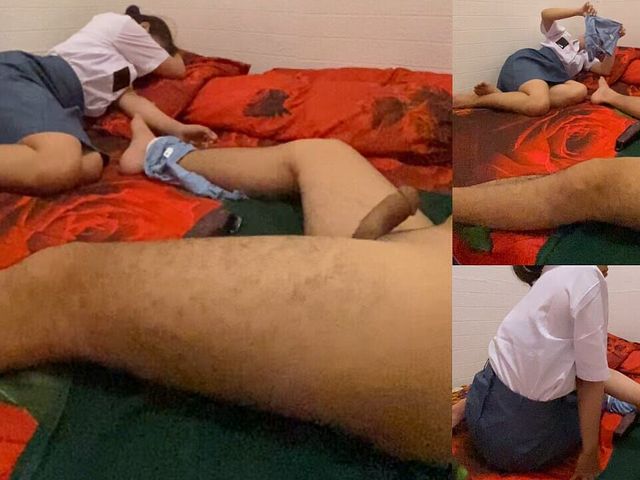 My High School Student Handjob While Shaving My Big Cock 18+ (Hamster_Ball)