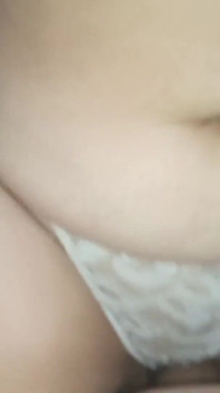 I Spread My Wife's Legs and Fuck Her Very Rich and Hard, Look at Her Slutty Face and Dance Her Tits and Belly