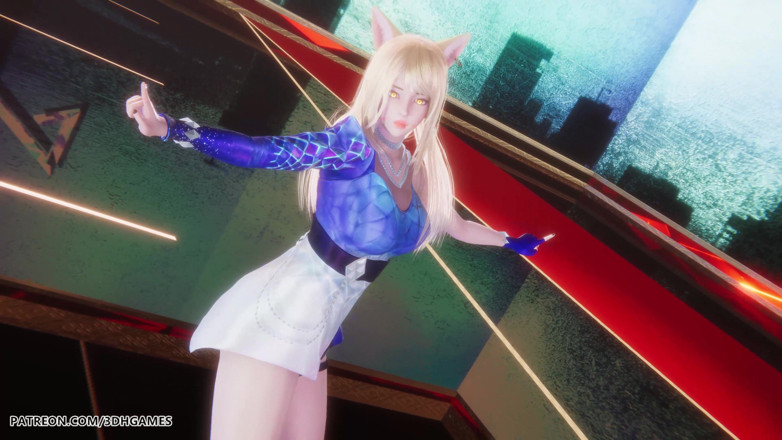 3D-Hentai Games: [mmd] Kda - Ill Show You Ahri caldo spogliarello League of...