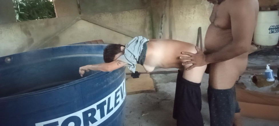 LeoOgro: Fucking the Ass of the Shoe on the Terrace 100% Anal