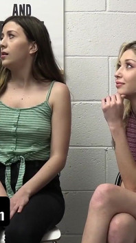 The Backroom Interrogation Of Teen Shoplifters Sia Lust and Natalie Brooks