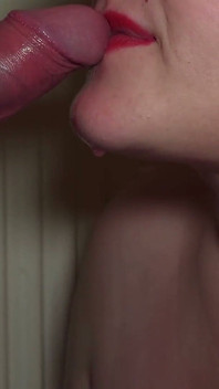 Cuckold Wife - Blowjob Close up!