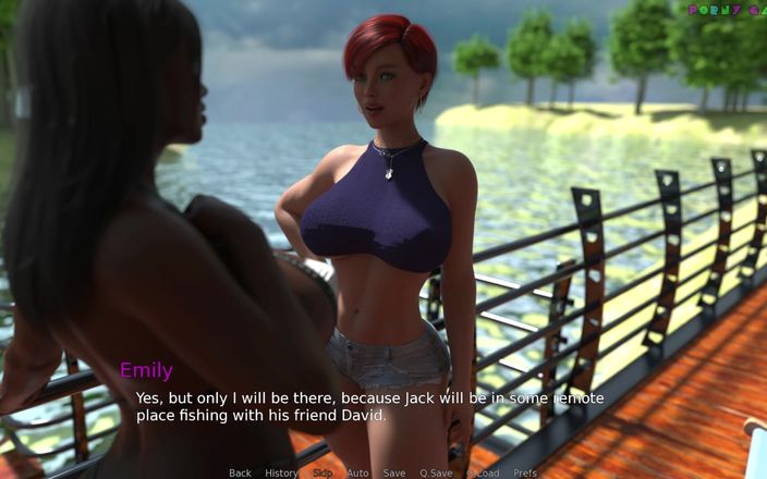 Porny Games: Just Maried от K4soft - встреча возбужденной пары у озера 4