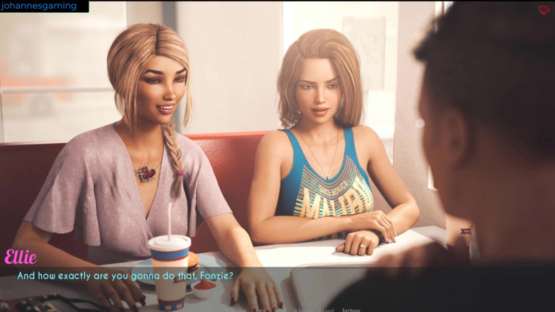 Johannes Gaming: AWAM - Dylan go on date with Ellie and Christine