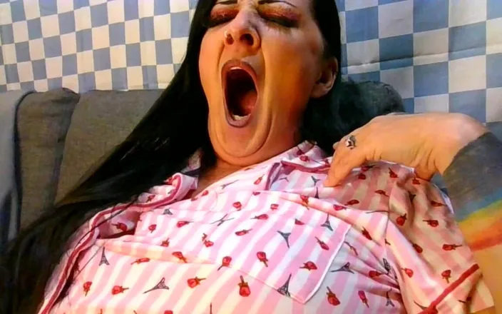 Abby Anna: Middle of the Night Yawning