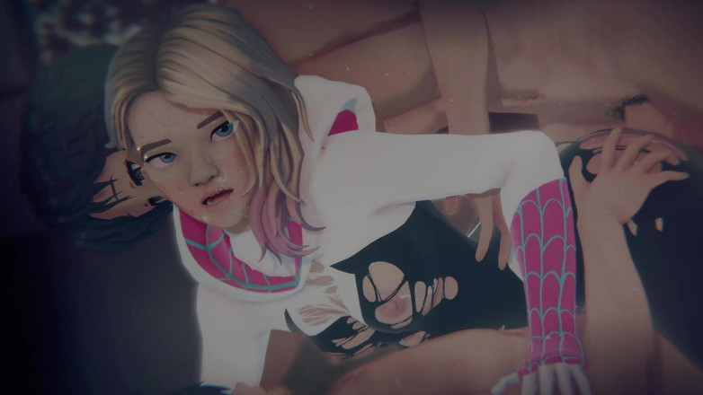 Tomu aisuman: [3d Hentai] - Gwen Stacy Web of Corruption (legare Spider-eroină și POV Sandwich...