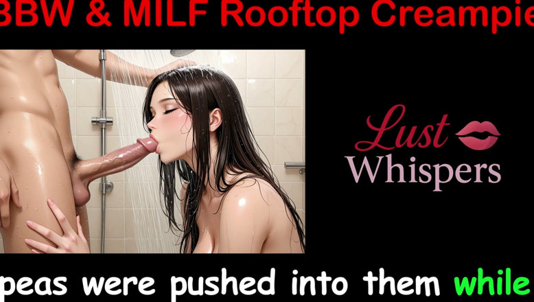 LustWhispers: Grandona e milf no telhado - história de sexo inglesa