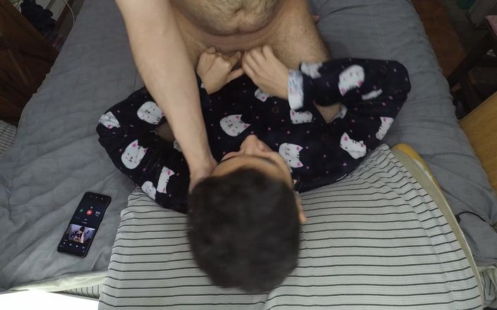 TheArtOfCum: Дрочка и полный рот спермы перед сном