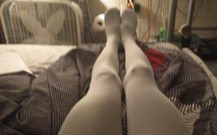 CumOnTights420: I Have My Green 50 Denier Tights on Under My Faux...