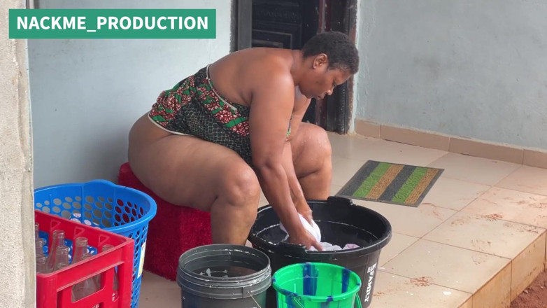NACKME_PRODUCTION: African Mama Multitasks on a Sunday Morning