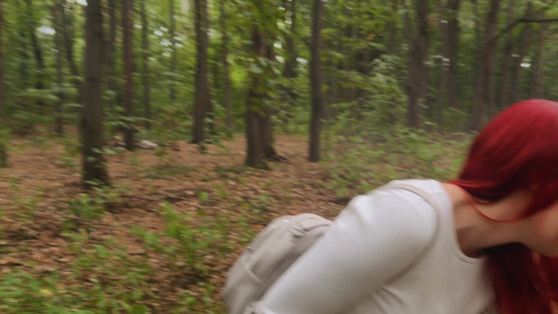 Toma Mur: Step Mom Shares Tent with Step Son in Forest-hot Handjob...