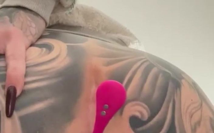 Nastasia_ink: MILF Stor kuk Dubbel penetration med dildo och sextoys mogna...