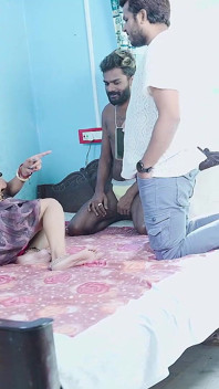 Nikita Bhabhi žhavá sexy mms od jejího dva švagrové při hardcore trojce šukání (celý film)