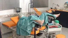 Nurse in green surgery outfit